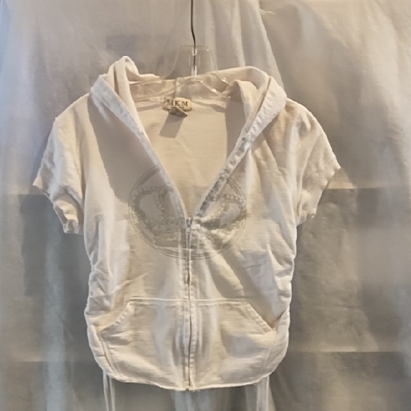 MKM Designs White Kids Hoodie - Picture 1 of 4